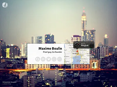 Dcovery - Max bangkok bio businesscard dcovery page web