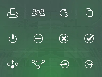 Trius Icons arrow check delete exclusion hospital icon icons medical print touch screen triage