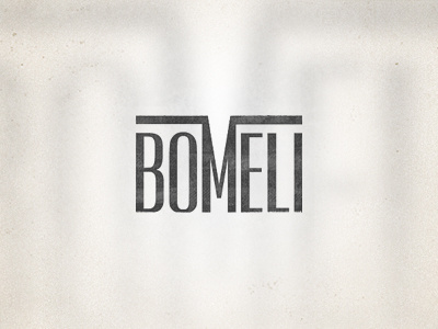 Bomeli bomeli grunge identity logo mark wordpress