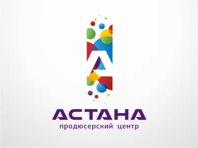 Astana Logo bubble color