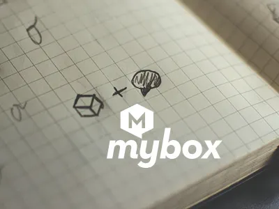 Mybox Logo Concept branding logo mybox