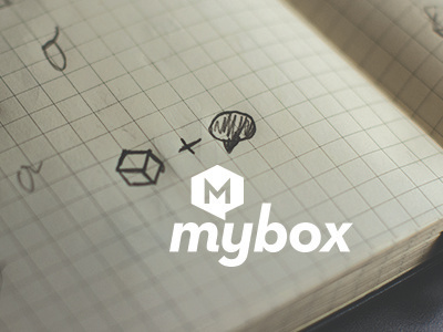 Mybox Logo Concept branding logo mybox