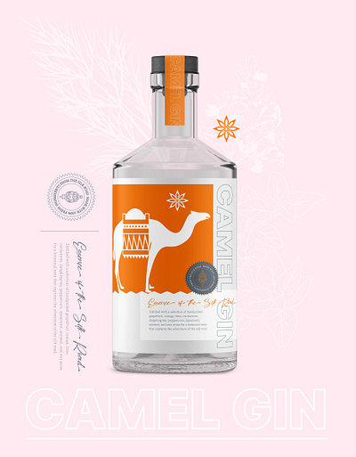 Camel Gin Branding & Packaging branding design graphic design logo packaging spirits