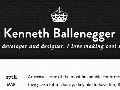 Shot #492221 blog ui web