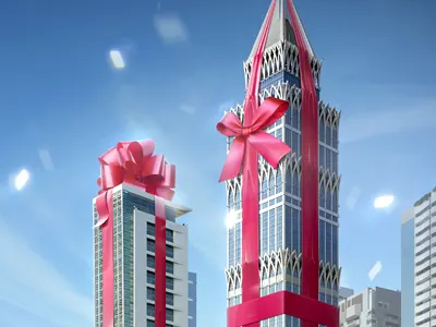 Crop building calendar city crop illustration photoshop print retouch