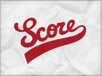 Sports Creative Agency Mark agency baseball creative logo script sports