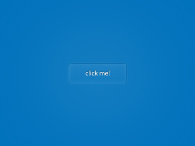 Subtle Button blue button clean