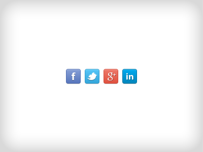 Social google linedin plus psd social network facebook twitter