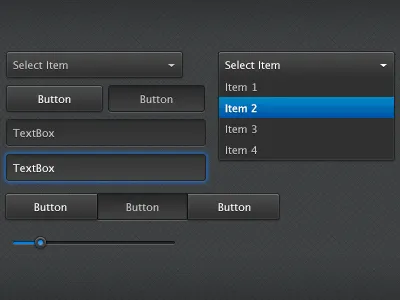 Trimoto Interface for CS6 blue cs6 dark free freebie gray minimal photoshop psd ui ux