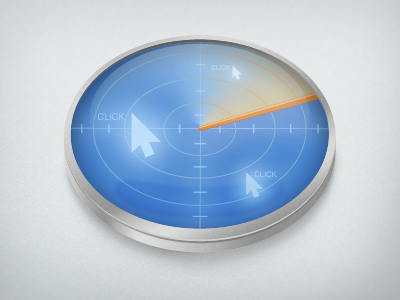 Click Scanner icon scan sonar
