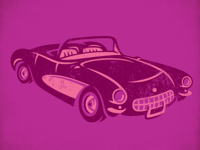 Corvette 1957 car corvette illustration vintage