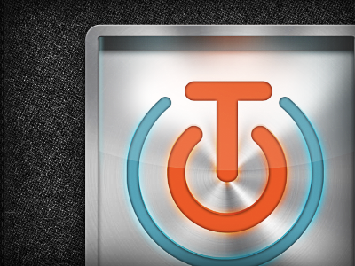 My Tech High Icon chrome glow icon iphone app
