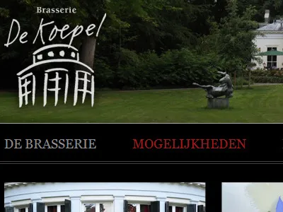 De Koepel Wordpress htmlcss javascript tn3 gallery