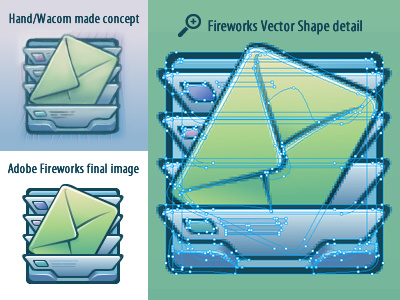 Messages - Fireworks Icon fireworks icon illustration mobile ui