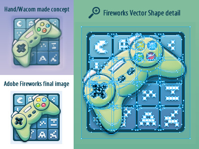 Games - Icon fireworks icon illustration mobile ui