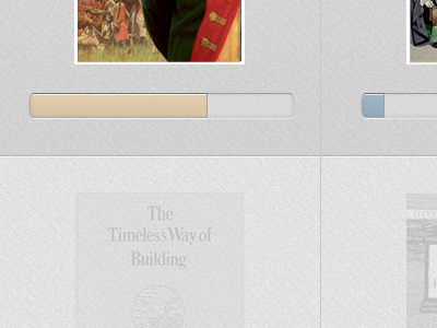 progress bar... book app progress bar
