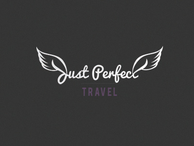 Just perfect travel logo agency design logo travel