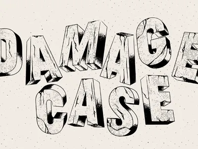 DAMAGE CASE lemmy motorhead screenprint