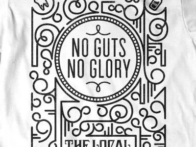 Local Supply Co. apparel apperal clothing. illustration