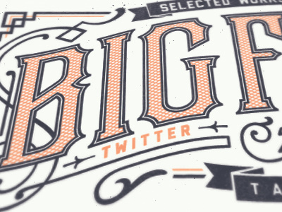 Big Fat Joe. header illustration lettering retro