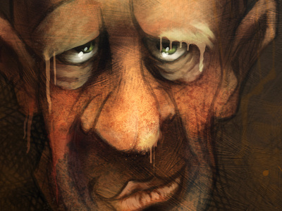 Reverend Frye character character design digital art illustration painting preacher priest reverend