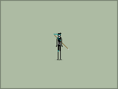 pixel guy animated animation photoshop pixel pixel art stick warrior