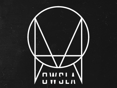 OWSLA angular dubstep electronic geometric icon logo mark simple skrillex