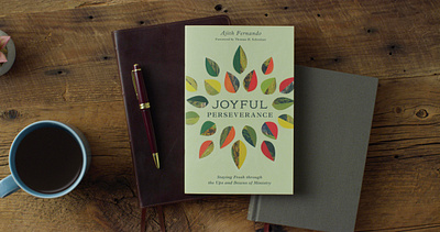 Joyful Perseverance christian collage design growth happy icon illustration joy leaf leaves organic texture