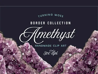 Amethyst Borders - Gemstone Edges amethyst borders amethyst clipart amethyst corner border amethyst gemstone amethyst photo corner border corner elements gemstone borders natural edge photographic clipart purple border realistic gemstone seamless border seamless gemstone stone clipart