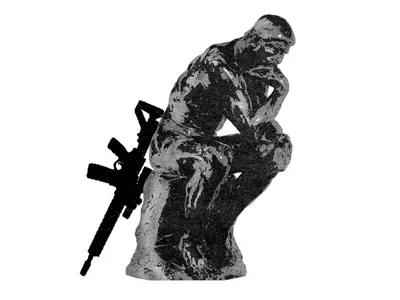 After Ten Years, U.S. Troops Should Leave Afghanistan afghanistan editorial gun illustration sculpture soldier time magazine war