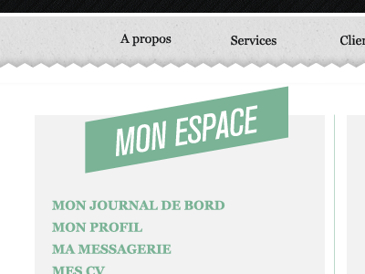Recruitment Website Platform interface retro ui vintage web webdesign