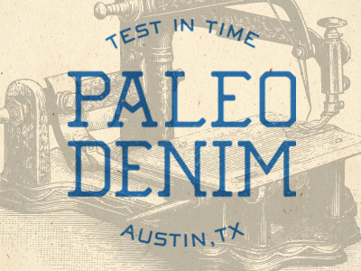 Paleo Denim denim identity sewn