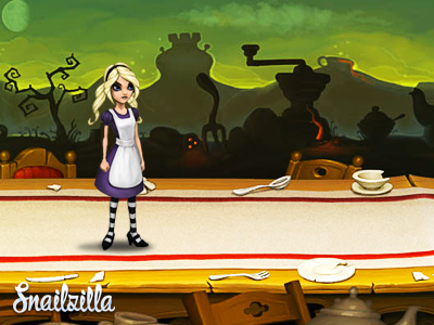 Alice in Underland art game ios