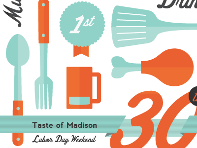 Taste of Madison illustration madison wi