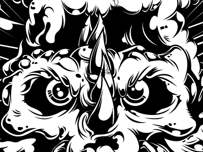 Tuxisin1 apparel black illustration monster white