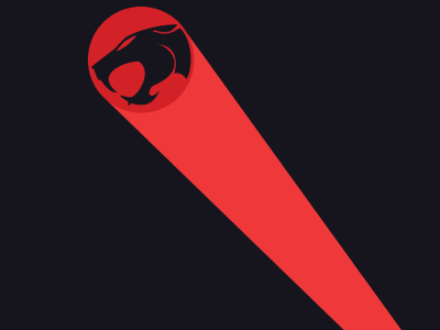Thundercats 80s black cartoon cat red thundercats