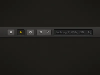 Some new icons app bar buttons dark feedback help icon interface nav navigation noise options power search simple ui webapp yellow