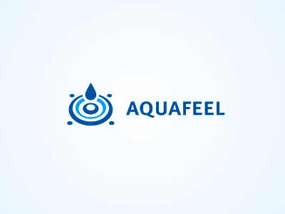 aquafeel v.2 acoustic aqua drop feel logo ripples speaker waterproof wave