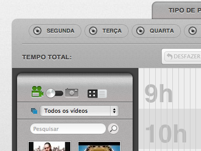 web video timeline organizer channel timeline video webapp