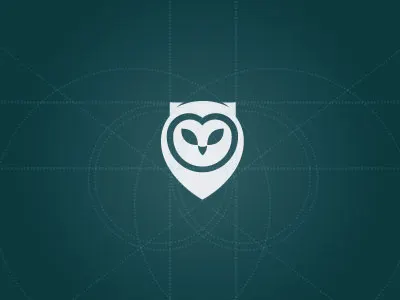 OWLSTAND animal body drop ear eye hooty jead kramnik logo owl point scary