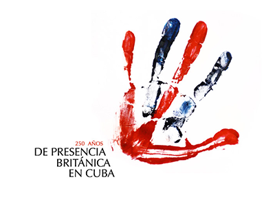 250 Años de Presencia Britanica en Cuba branding cuba logo uk