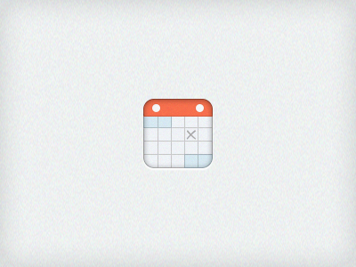 Date calendar date date picker debased ios paper physical red week