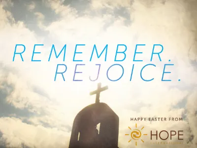 Easter E card easter