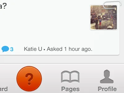 Tab_bar asknative ios iphone orange photoshop redish tab bar