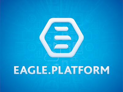 Eagle Platform Logo eagle illustrator logo platform vector