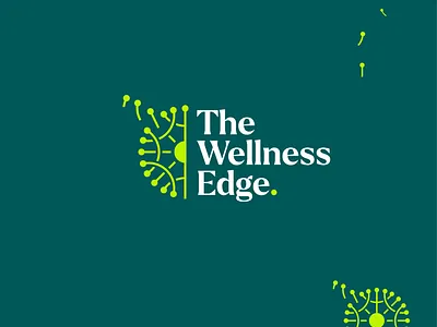 The Wellness Edge v3 abstract branding design graphic design illustration logo mcdaid vector