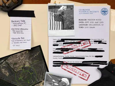 Flyer america clubloose dogs photoshop remember rescue