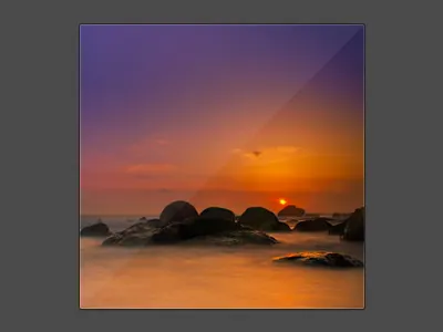 Photo Treatment gallery gloss image photo shine sunset