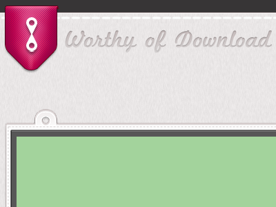 Worthy of download logo