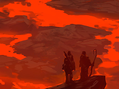 Efreet Palace dnd illustration